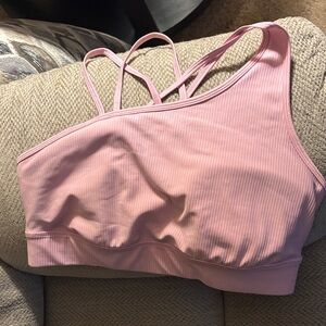 Tek Gear Light Pink Strappy Sports Bra